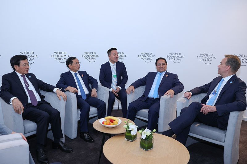Ketua Eksekutif WEF Borge Brende menegaskan bahwa Vietnam merupakan daya tarik WEF dan komunitas bisnis WEF sangat tertarik pada Vietnam. Foto: Nhat Bac.